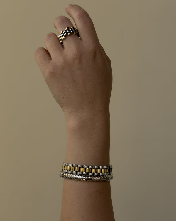Luv Aj The Two Tone Timepiece Ring