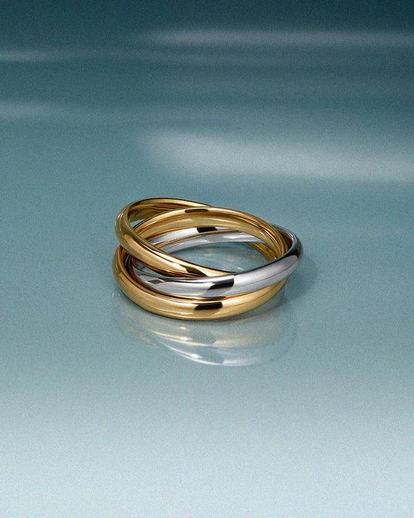 Luv Aj Trio Twisted Ring