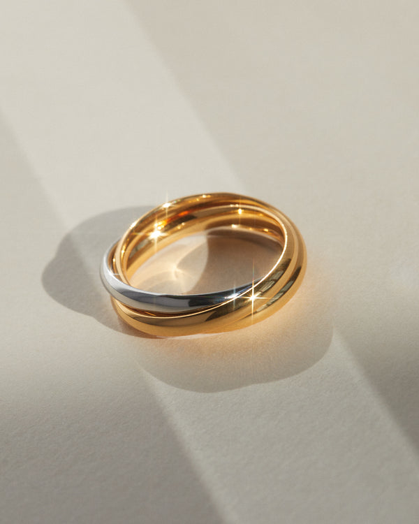 Luv Aj Trio Twisted Ring