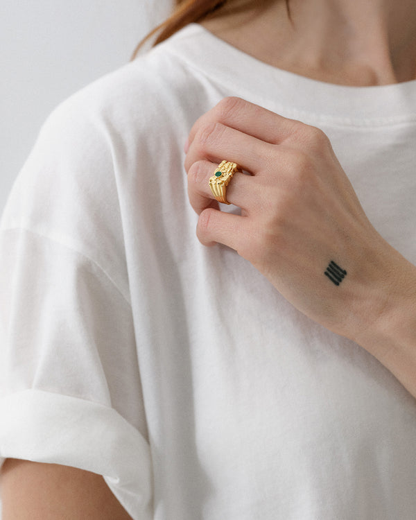 Luv Aj Viva Nugget Ring