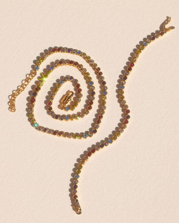 Luv Aj What Dreams Are Made Of Tennis Necklace