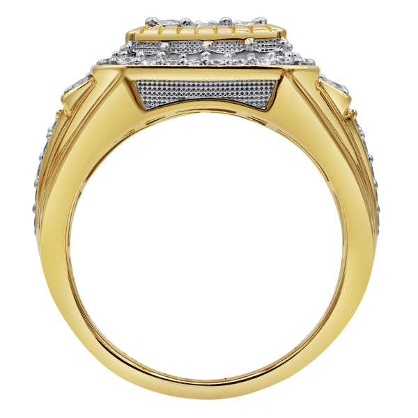 LuvMyJewelry Bigg Boss Diamond 2.04 (ct. Wt.) 14K Yellow Gold Ring