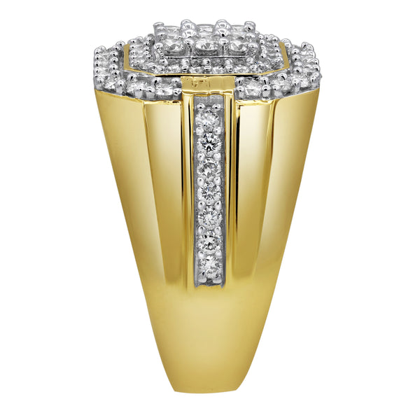 LuvMyJewelry Golden Gloves Diamond 1.75 (ct. Wt.) 14K Yellow Gold Ring