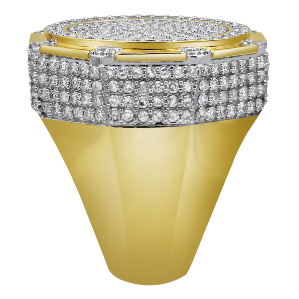 LuvMyJewelry King Of Kings Diamond 3.2 (ct. Wt.) 14K Yellow Gold Ring