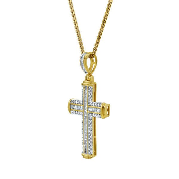 LuvMyJewelry Kings Cross III Diamond 0.68 (ct. Wt.) 14K Yellow Gold Pendant
