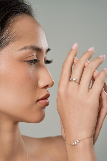 LuvMyJewelry Larys 14K Yellow Gold Lab Grown Diamond Ring – 0.25 Ct