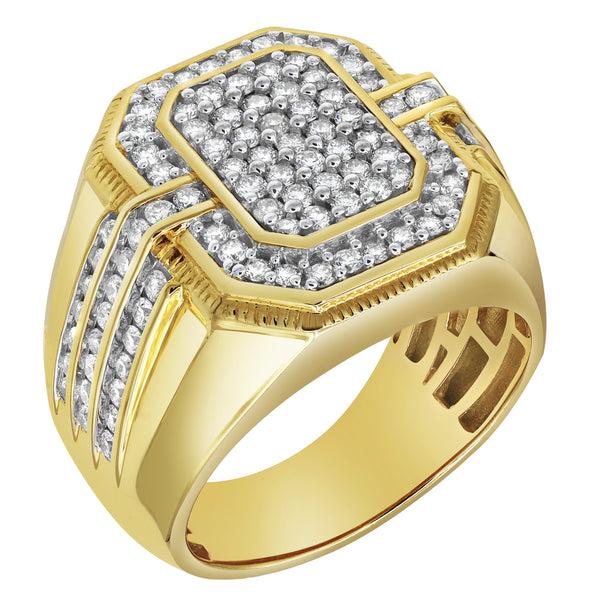 LuvMyJewelry MVP Diamond 1.67 (ct. Wt.) 14K Yellow Gold Ring