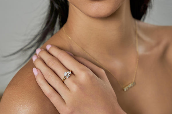 LuvMyJewelry Mysaria 14K Yellow Gold Lab Grown Diamond Ring – 1 Ct