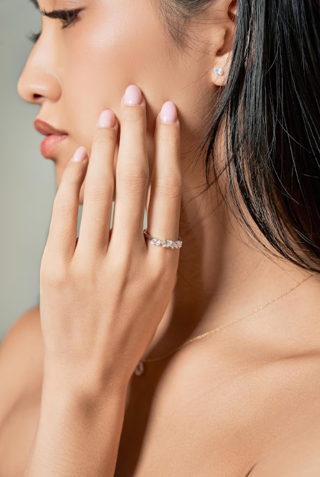 LuvMyJewelry Rhaenyra 14K Yellow Gold Lab Grown Diamond Ring – 0.50 Ct