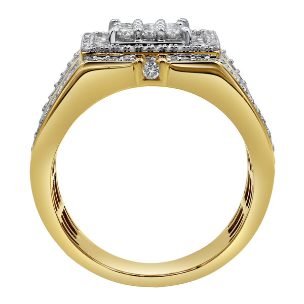 LuvMyJewelry Ringside Shine Diamond 2.5 (ct. Wt.) 14K Yellow Gold Ring