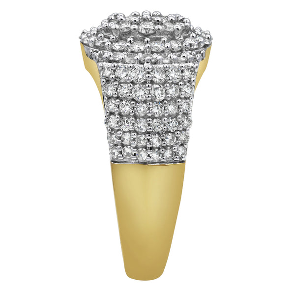 LuvMyJewelry Spotlight Diamond 1.98 (ct. Wt.) 14K Yellow Gold Ring