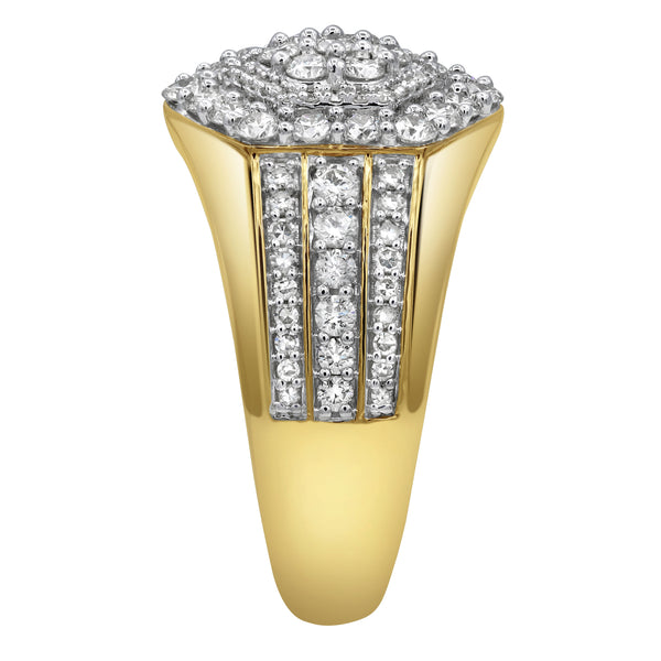 LuvMyJewelry World Champ Diamond 1.45 (ct. Wt.) 14K Yellow Gold Ring
