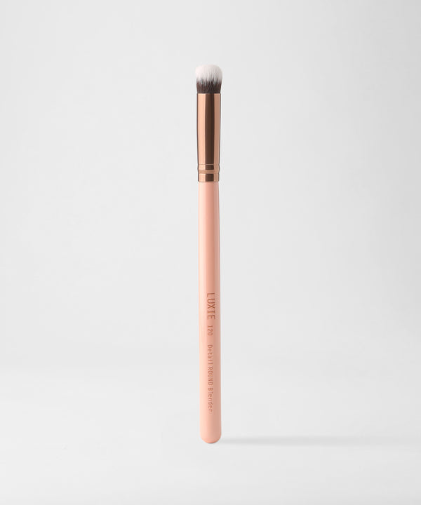 luxie LUXIE 120 Detail Round Blender Brush - Rose Gold