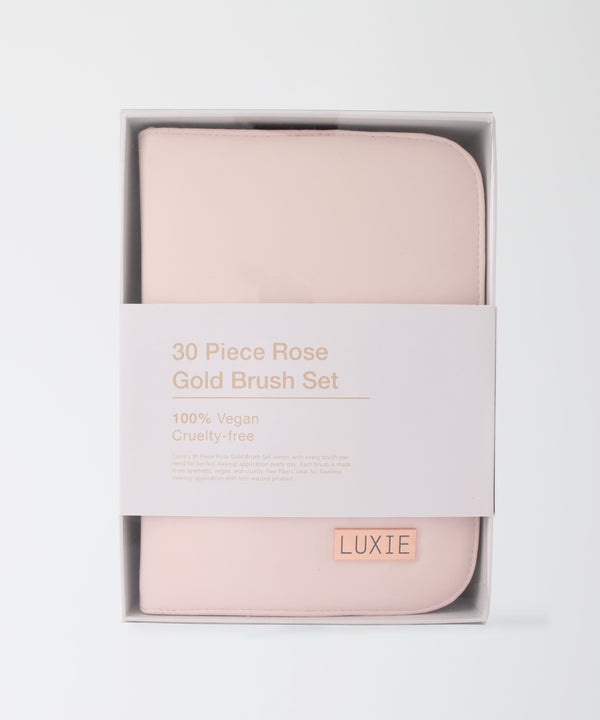 Luxie Luxie 30 Piece Brush Set - Rose Gold (New)