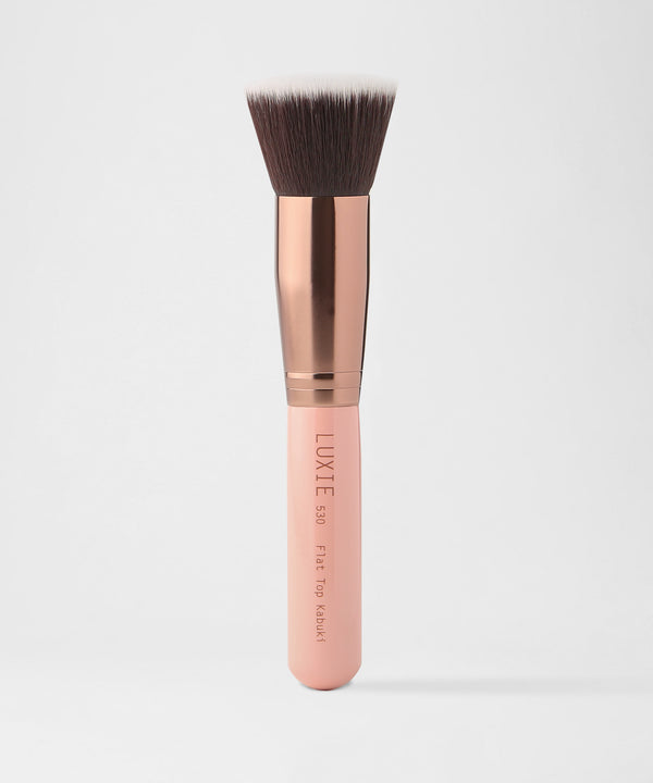 luxie LUXIE 530 Flat Top Kabuki Brush - Rose Gold