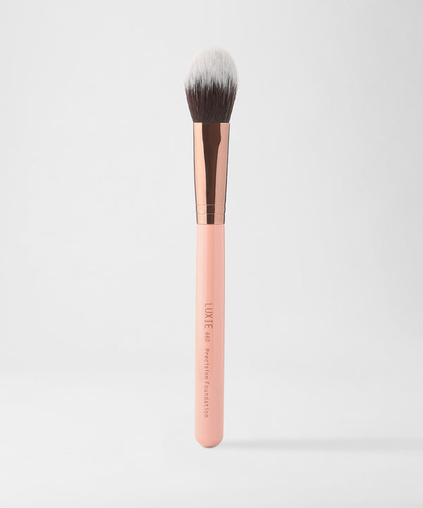 luxie LUXIE 660 Foundation Brush - Rose Gold
