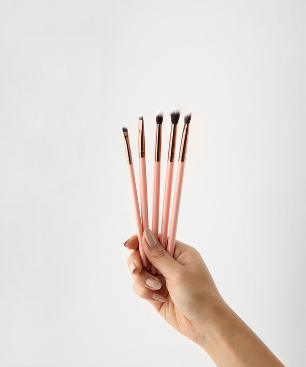 Luxie LUXIE Eye Essential Brush Set - Rose Gold