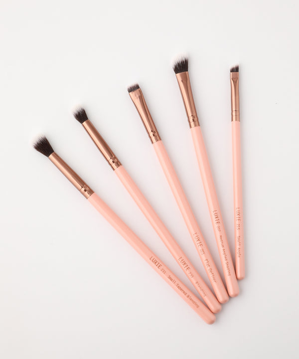 Luxie LUXIE Eye Essential Brush Set - Rose Gold
