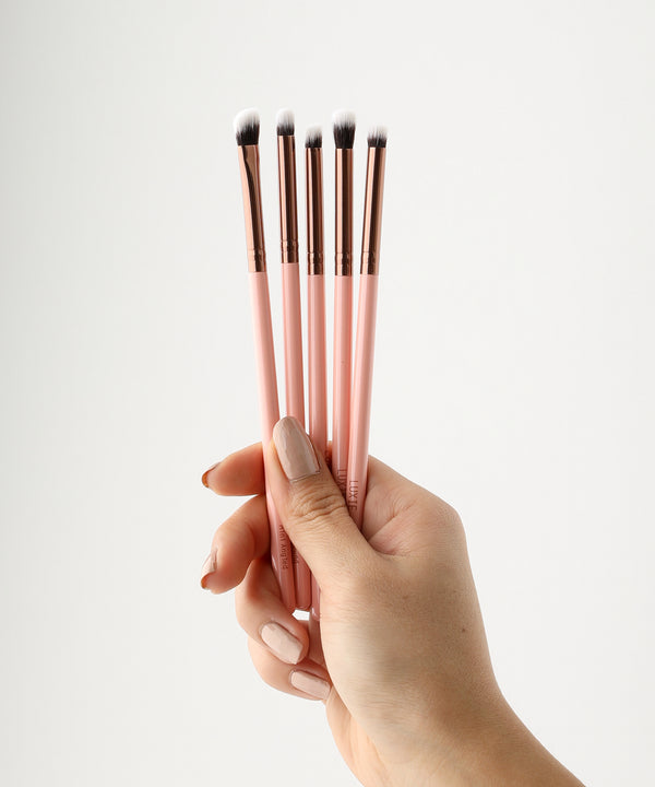 Luxie LUXIE Mini Detail Brush Set - Rose Gold