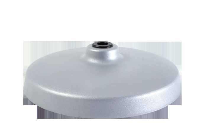 luxo Luxo 50009SG L-1 Table-Desk Base Silver Gray