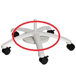 luxo Luxo SPA025674 Extra Weight Trolley White