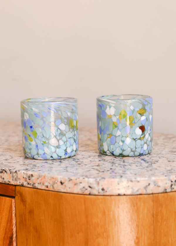 Luz Eggshell Glass Tumbler - 8 Ounces - 250 Ml