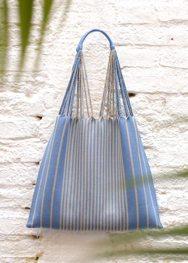 Luz Hand Woven - Las Rayas Tote - Flor