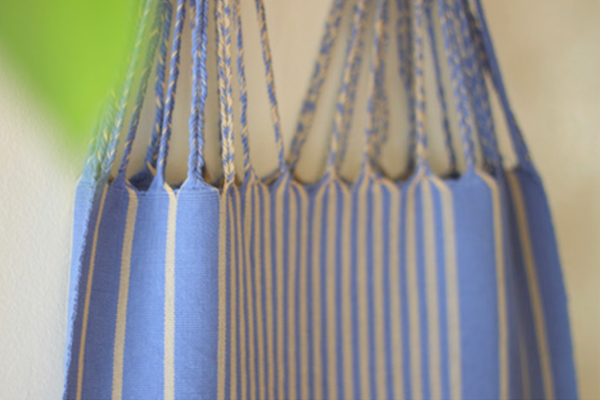 Luz Hand Woven - Las Rayas Tote - Flor