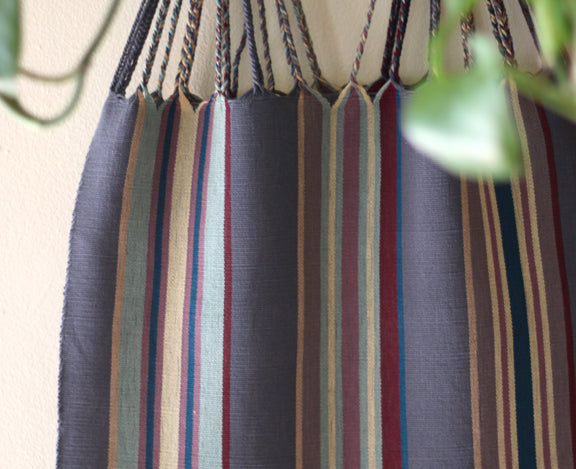 Luz Hand Woven - Las Rayas Tote - Rain