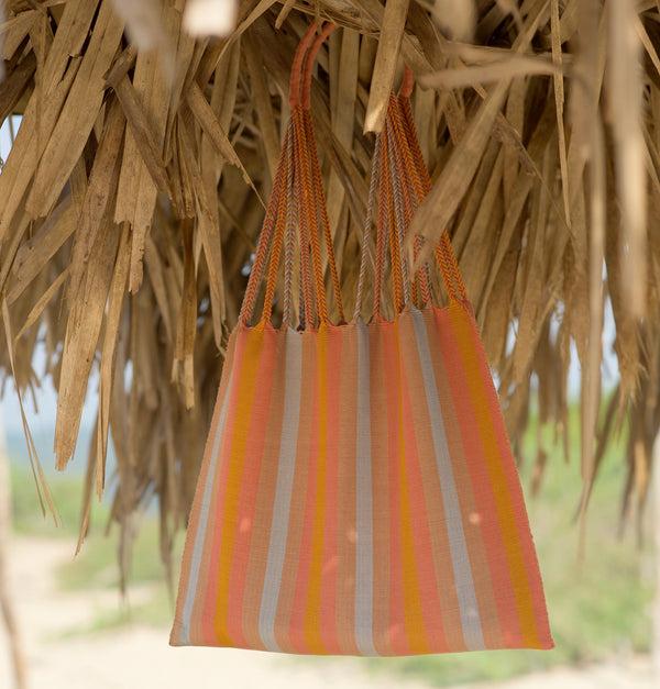 luz Hand Woven - Las Rayas Tote - Zuma