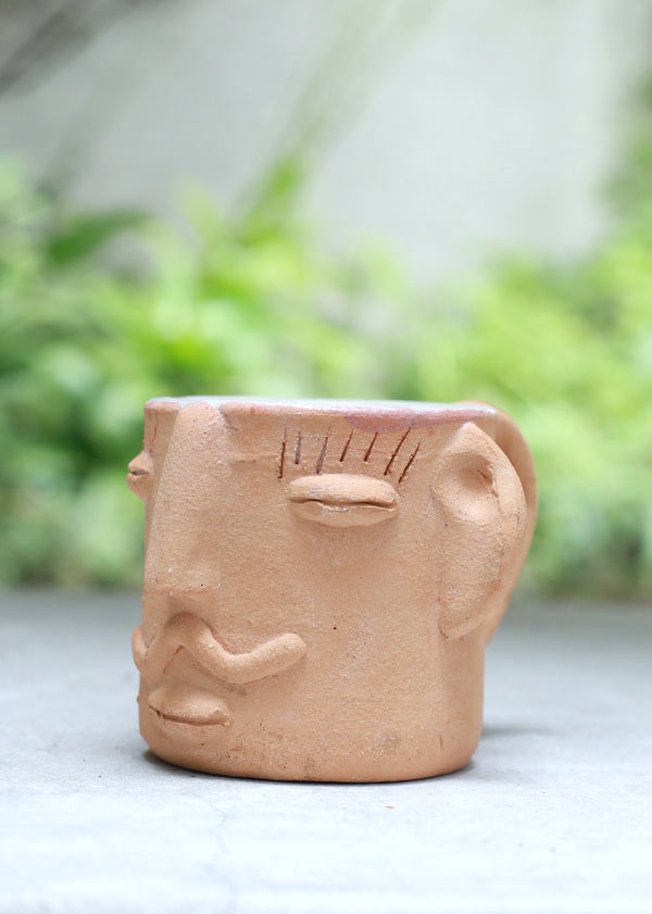 luz Mini Manny Mug - White - Made in Oaxaca