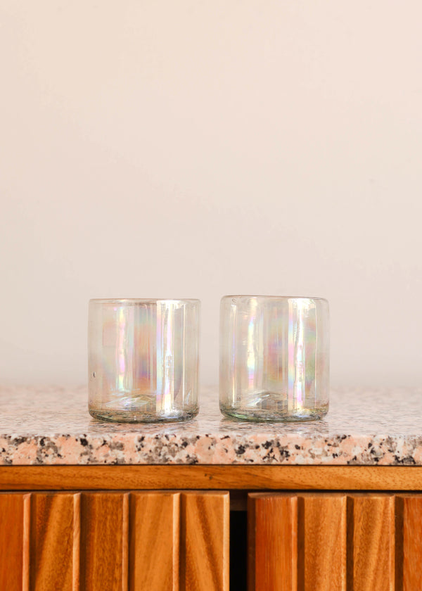 Luz Opal Glass Tumbler - 8 Ounces - 250 Ml