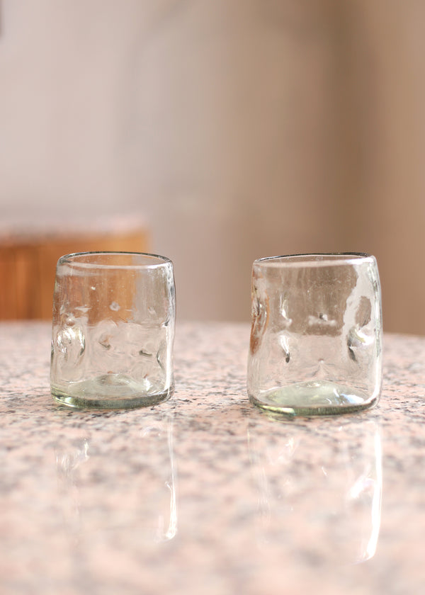 Luz Picado Glass Tumbler - 8 Ounces - 250 Ml