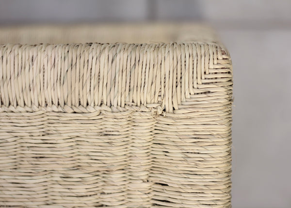 Luz Set Of 2 Woven Palm Stools