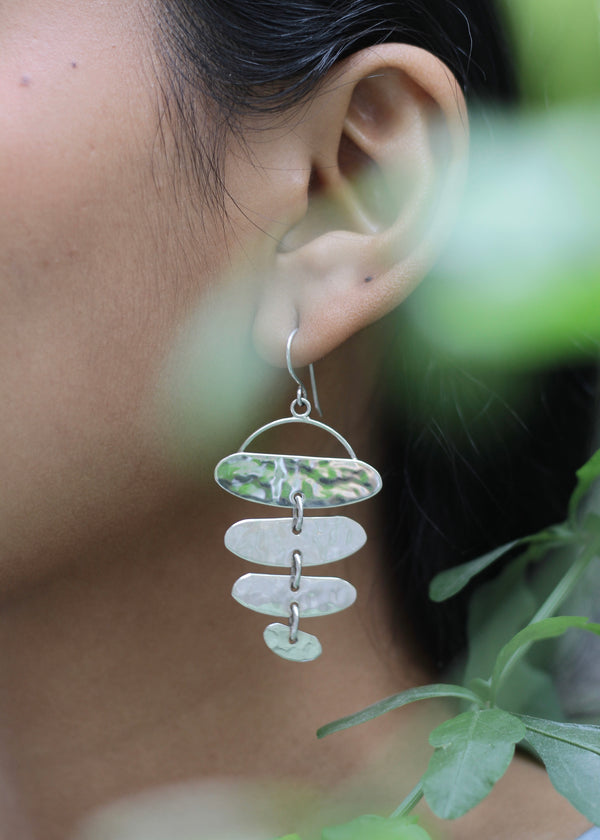 Luz Silver Earrings - Reflect