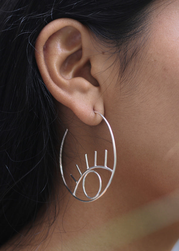Luz Silver Earrings - Sight