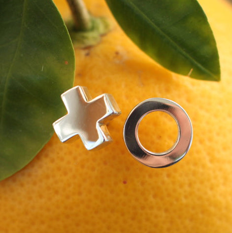 Luz Silver Post Earrings From Taxco - XO