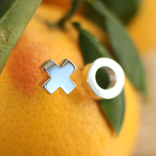 luz Silver Post Earrings from Taxco - XO