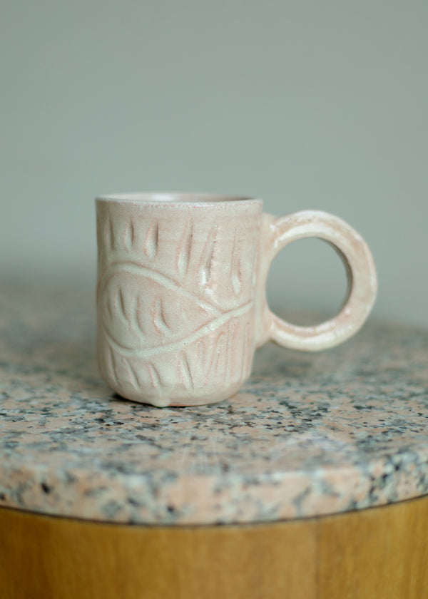 Luz Taza Blanca - Handmade In Oaxaca