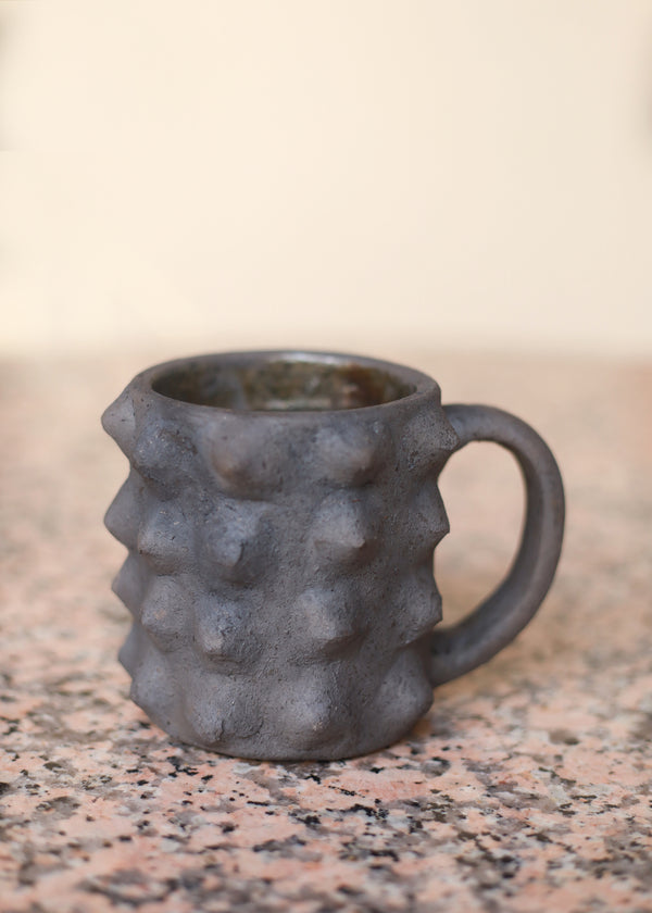 Luz Taza Negra Mug - 8 Oz Coffee Cup - Made In Oaxaca