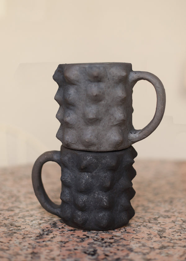 luz Taza Negra Mug - 8 oz Coffee Cup - Made in Oaxaca