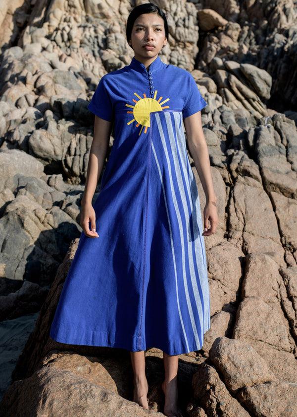 Luz Vintage Appliquéd Dress - D'Mama Carlota