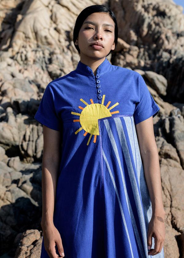 Luz Vintage Appliquéd Dress - D'Mama Carlota