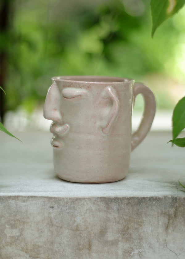 luz Manny Mug - White - 10 Ounce Coffee Cup - Made in Oaxaca