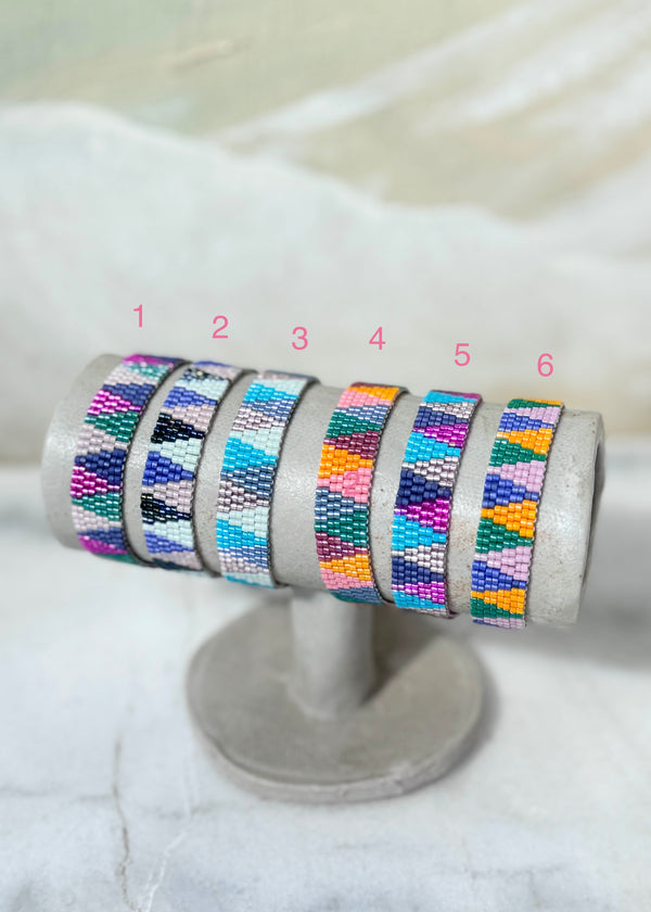 luz Native American - Beaded Bracelets Japanese Glass Seed Beads