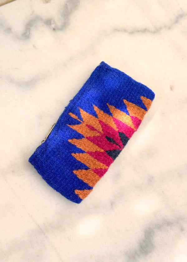 Luz Native American - Zapotec Made - Wool Pouch - Hand Woven