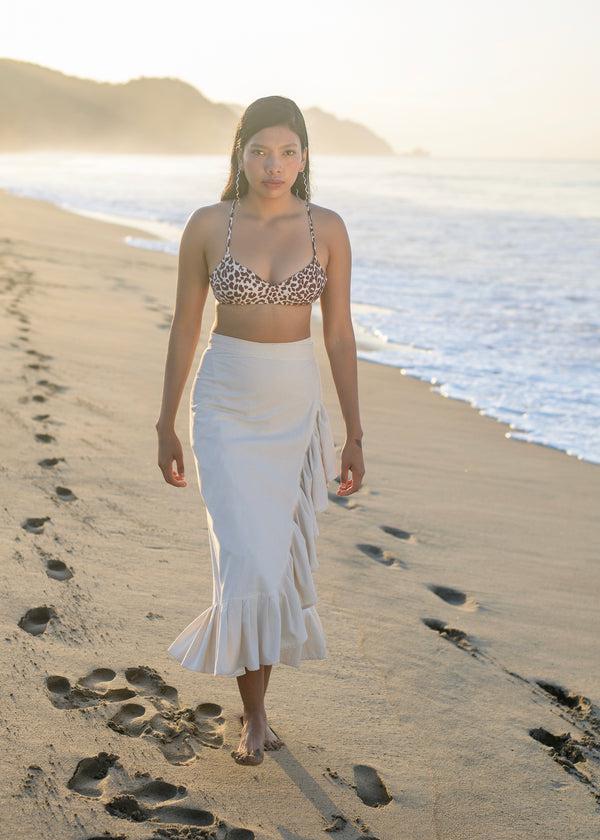 Luz Olanes Skirt - 3 Colours - One Size - 100% Cotton - Made In Oaxaca