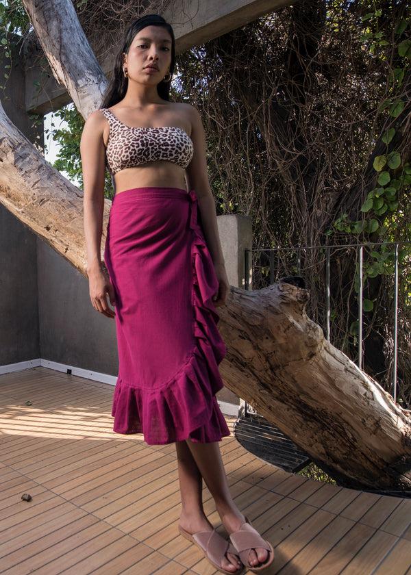 Luz Olanes Skirt - 3 Colours - One Size - 100% Cotton - Made In Oaxaca