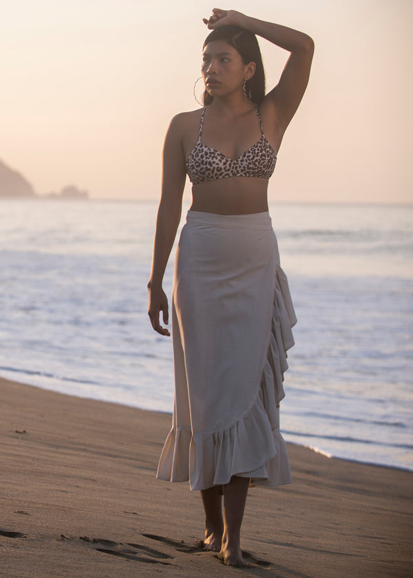 luz Olanes Skirt - 3 Colours - One Size - 100% Cotton - Made in Oaxaca