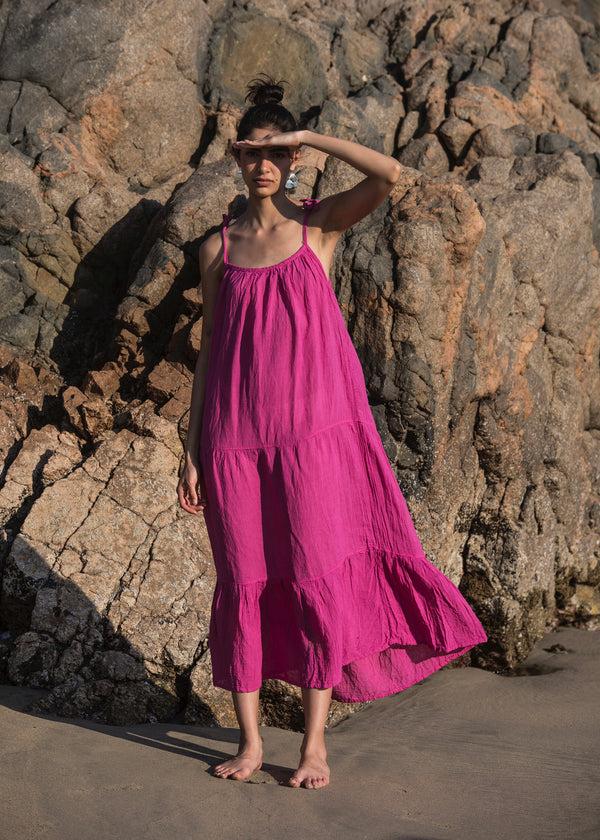 luz Tz'un Dress - 10 Colours - 100% Cotton - Made in Oaxaca